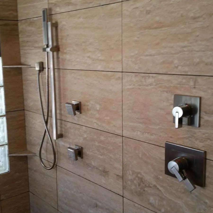 Shower fixture installation for Water Heater Replacement in Avondale